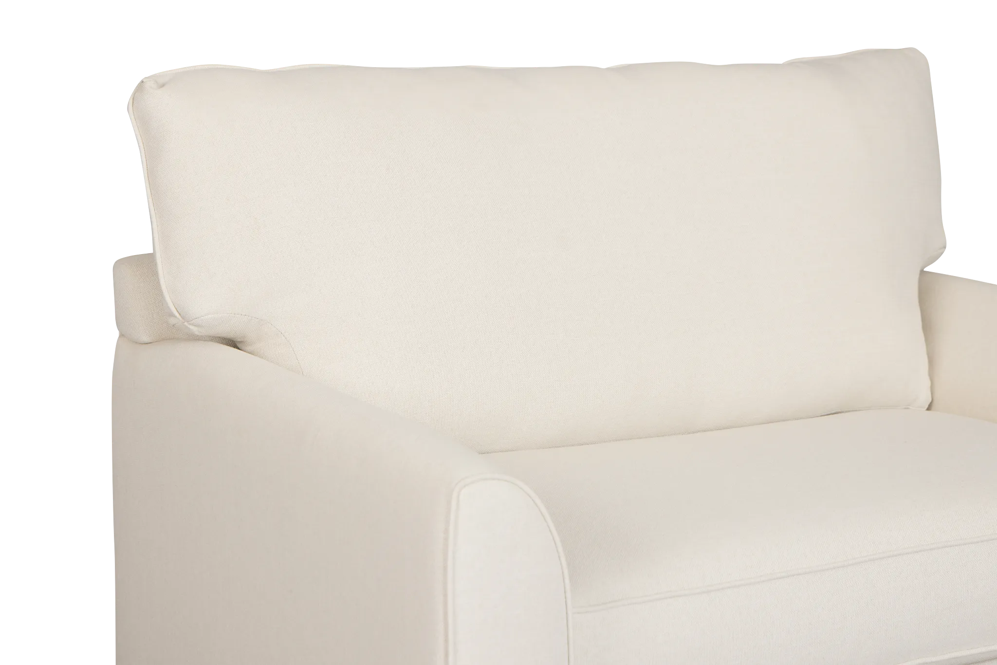Tate Light Beige Fabric Memory Foam Sleeper