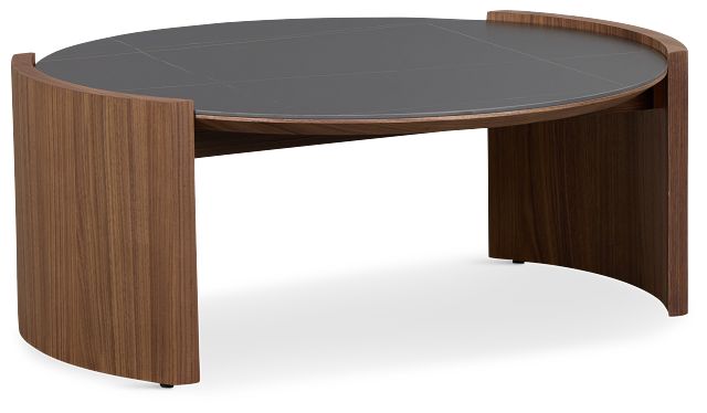 Nomad Mid Tone Ceramic Round Coffee Table