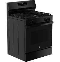 Ge 400 Series Black 30" Gas Range