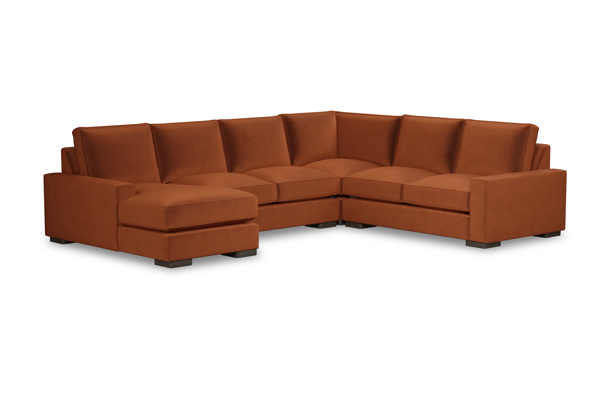 Edgewater Joya Orange Medium Left Chaise Sectional Edgewater Joya Orange Medium Left Chaise Sectional