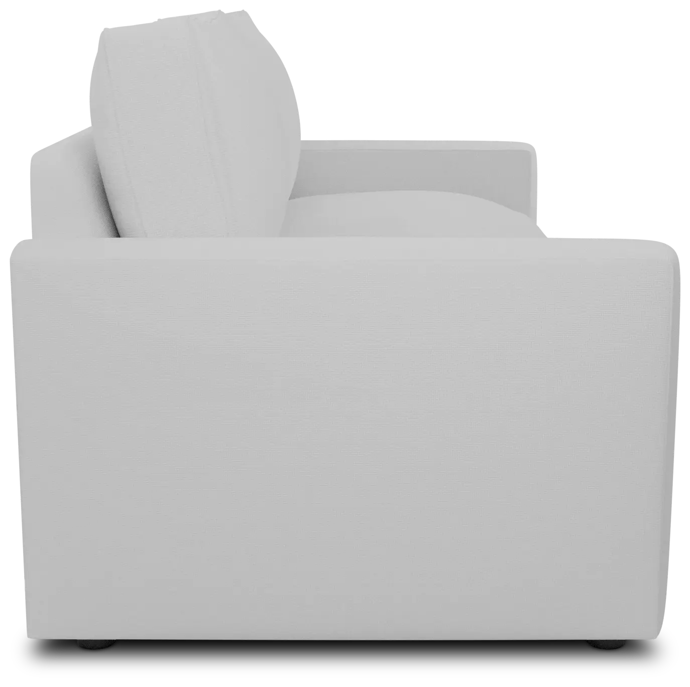 Siesta Suave White Fabric Memory Foam Sleeper Siesta Suave White Fabric Memory Foam Sleeper