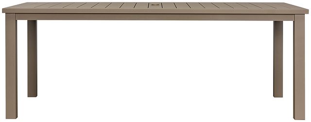 Raleigh Taupe 81" Rectangular Table