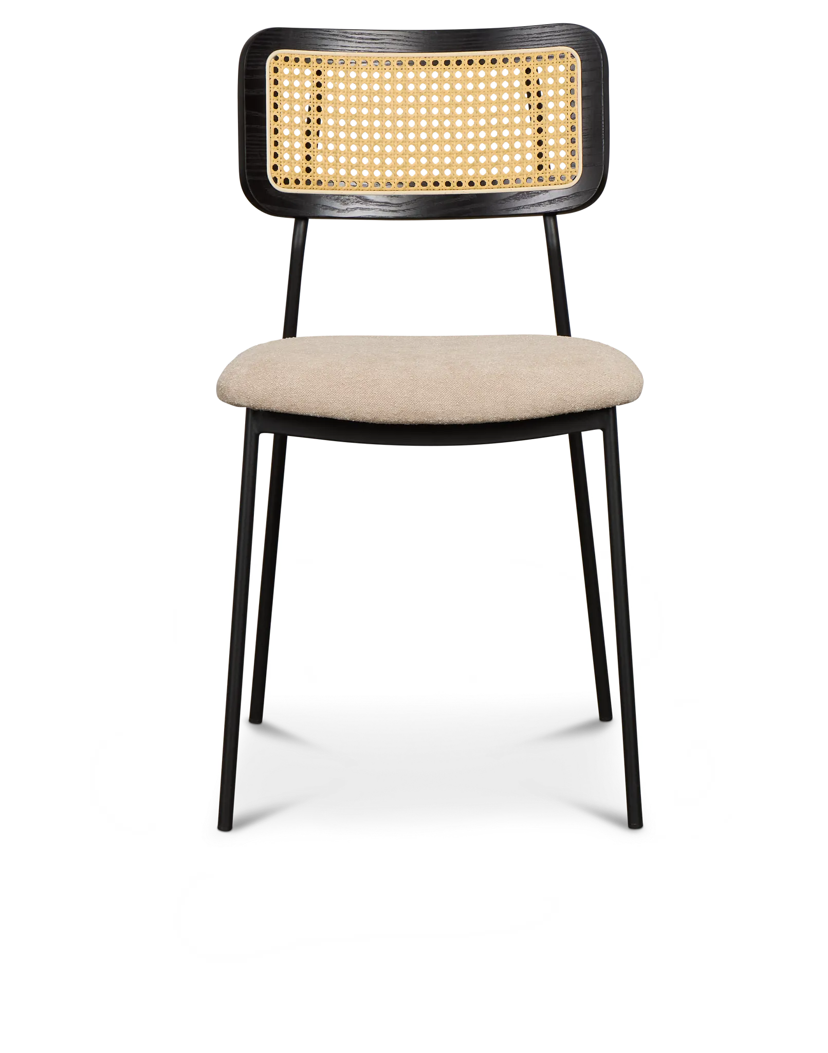 Lynden Beige Woven Upholstered Side Chair