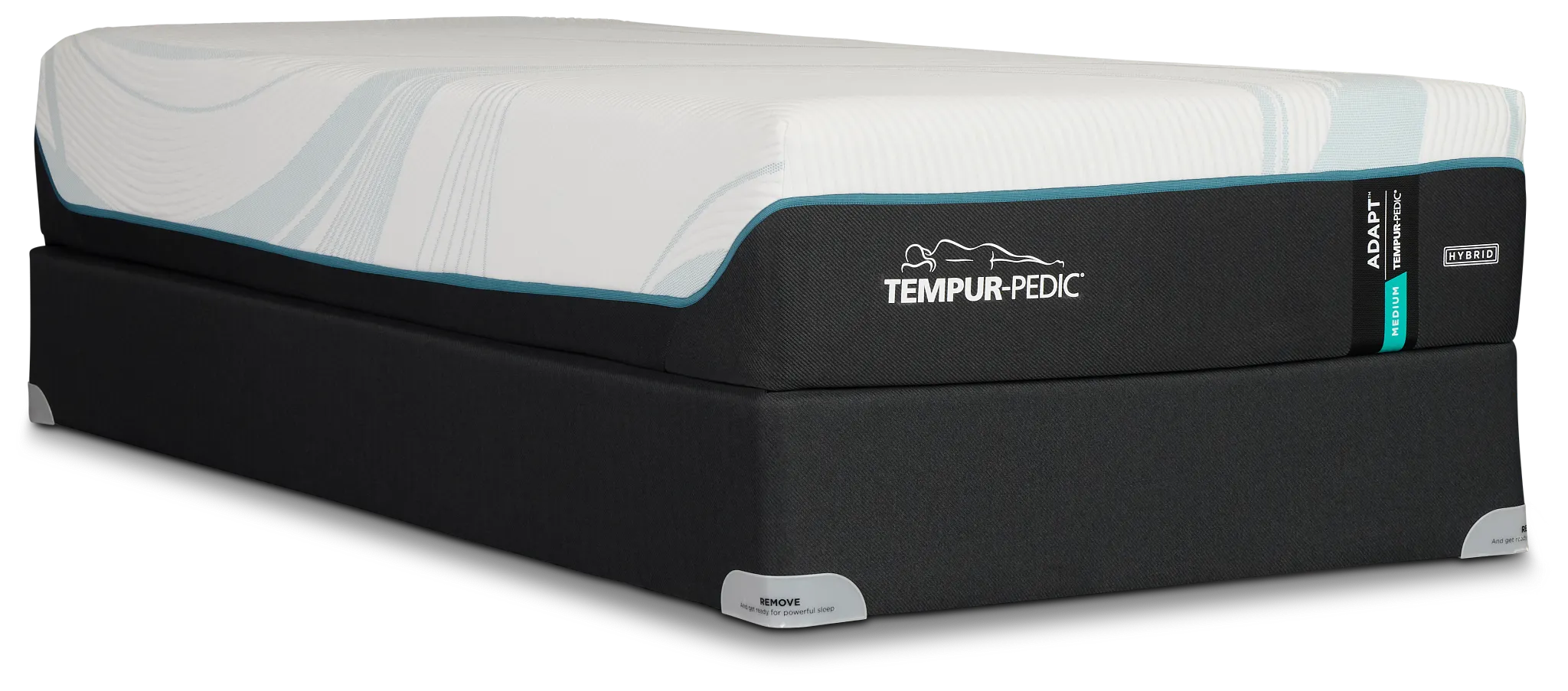 Tempur-pedic Tempur-adapt Medium Hybrid Mattress Set