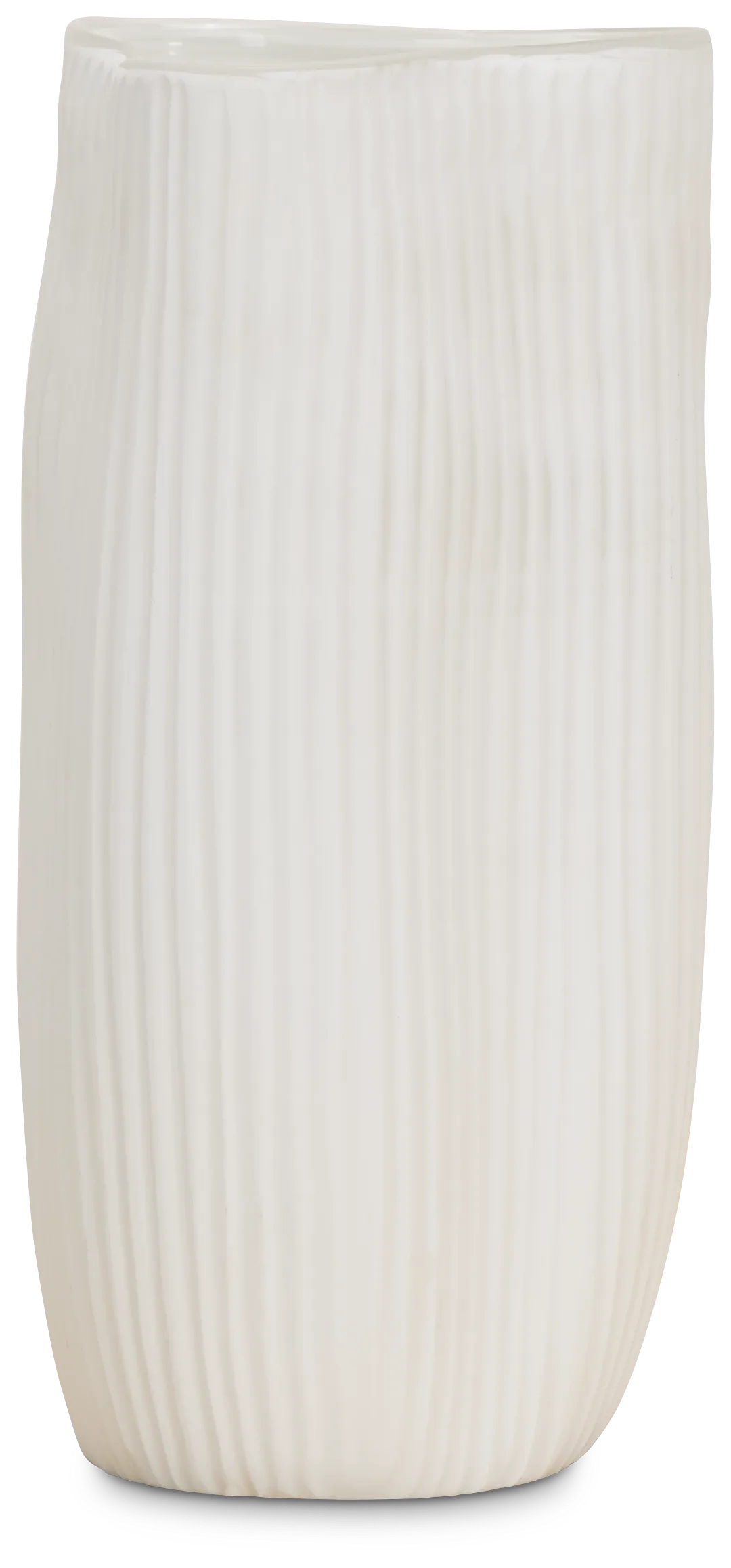 Niola White Medium Vase