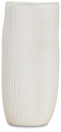 Niola White Medium Vase