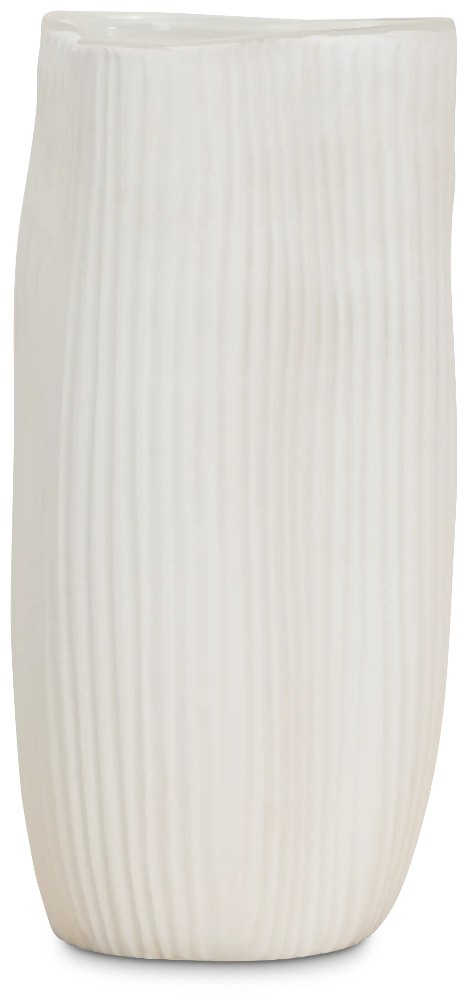 Niola White Medium Vase Niola White Medium Vase