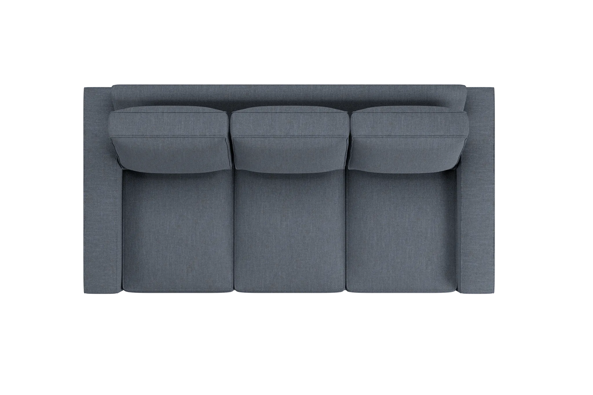 Edgewater Victory Dark Blue 84" Sofa W/ 3 Cushions