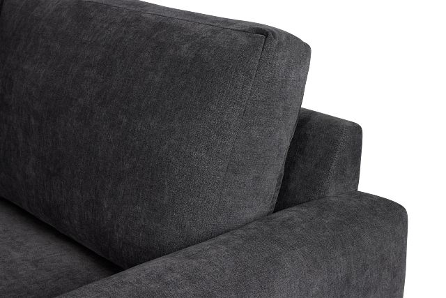 Citymod Dark Gray Fabric Small Two-arm Sectional