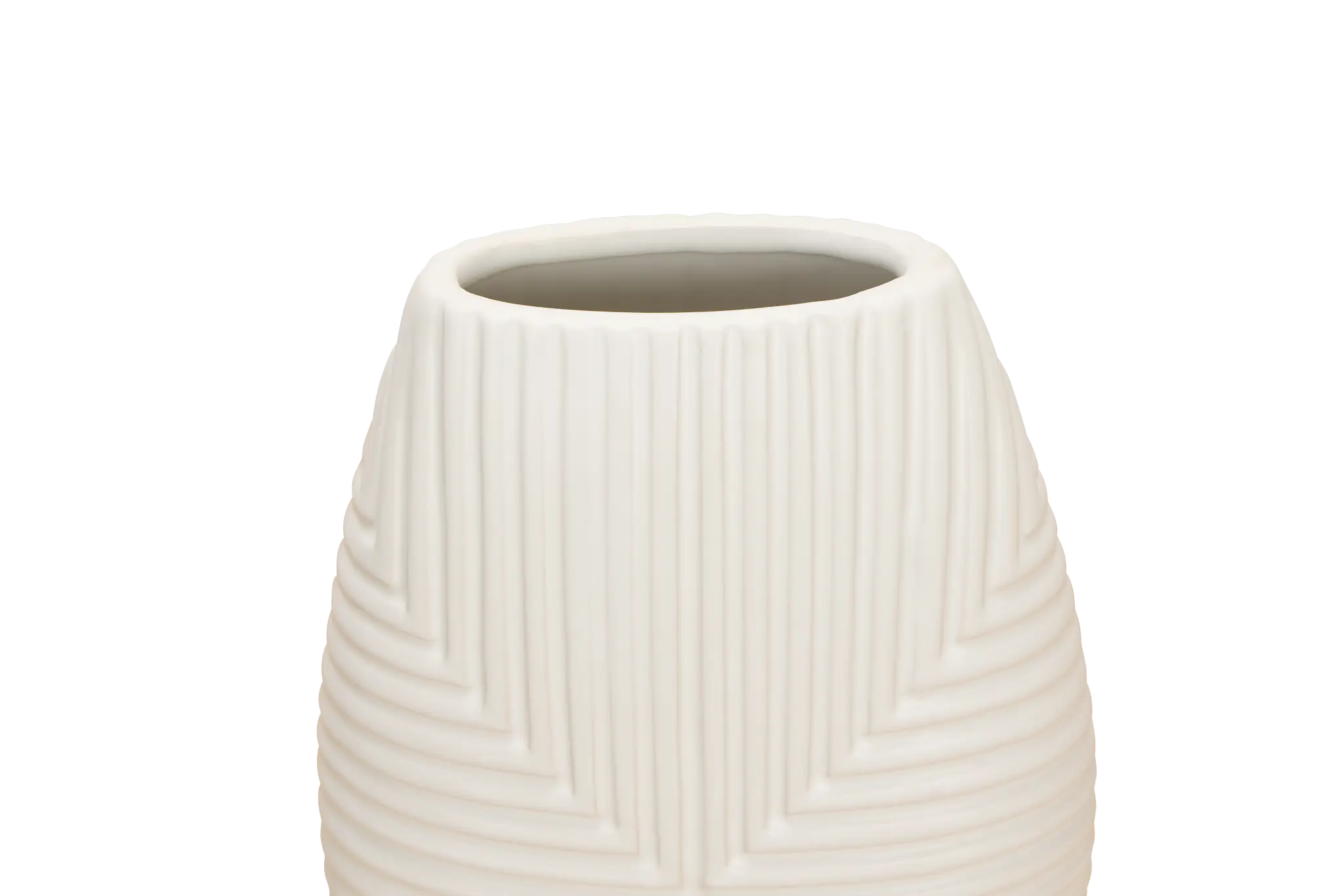 Banyan White Medium Vase Banyan White Medium Vase