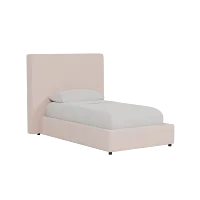 Grayton Joya Light Pink 54" Upholstered Platform Bed
