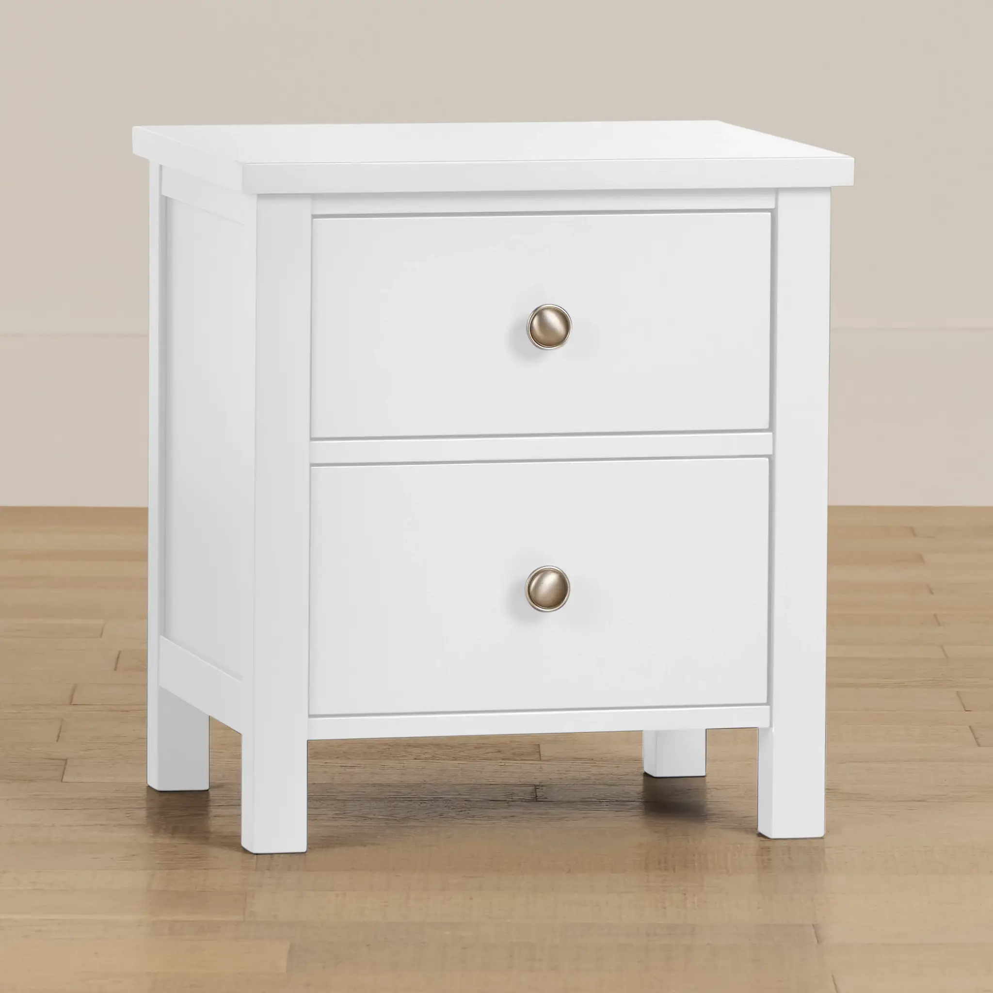 Charleston White 2-drawer Nightstand Charleston White 2-drawer Nightstand