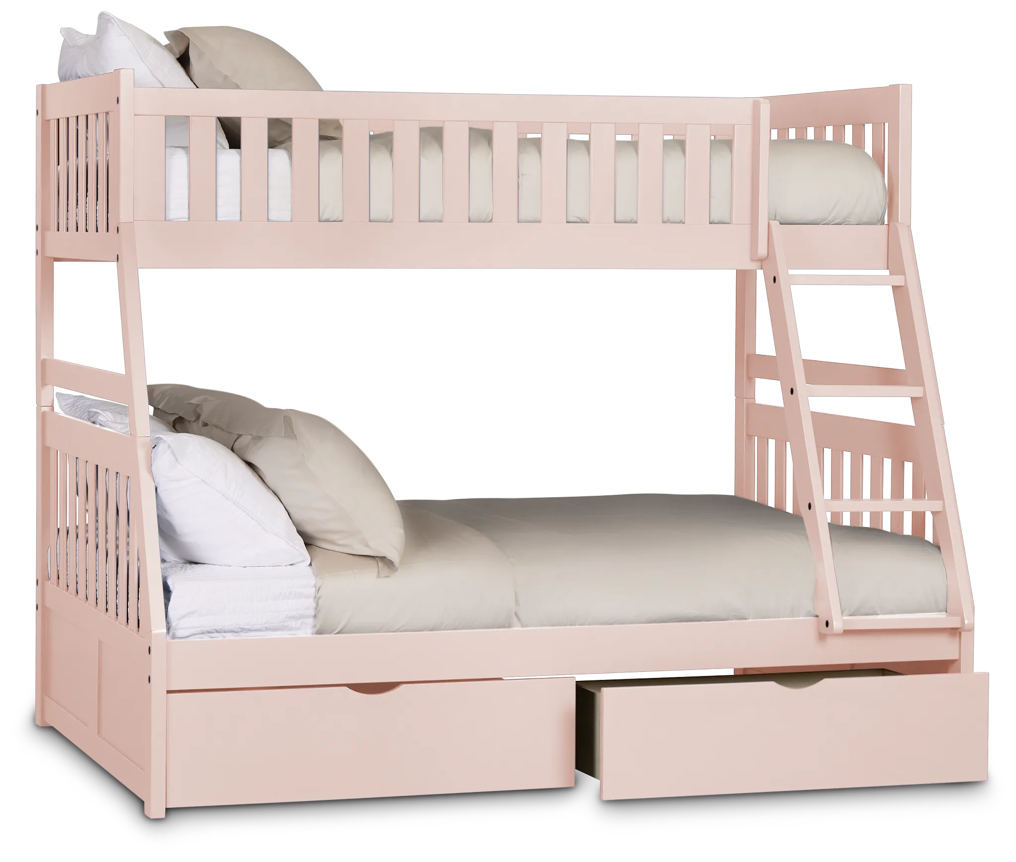 Charleston Pink Storage Bunk Bed
