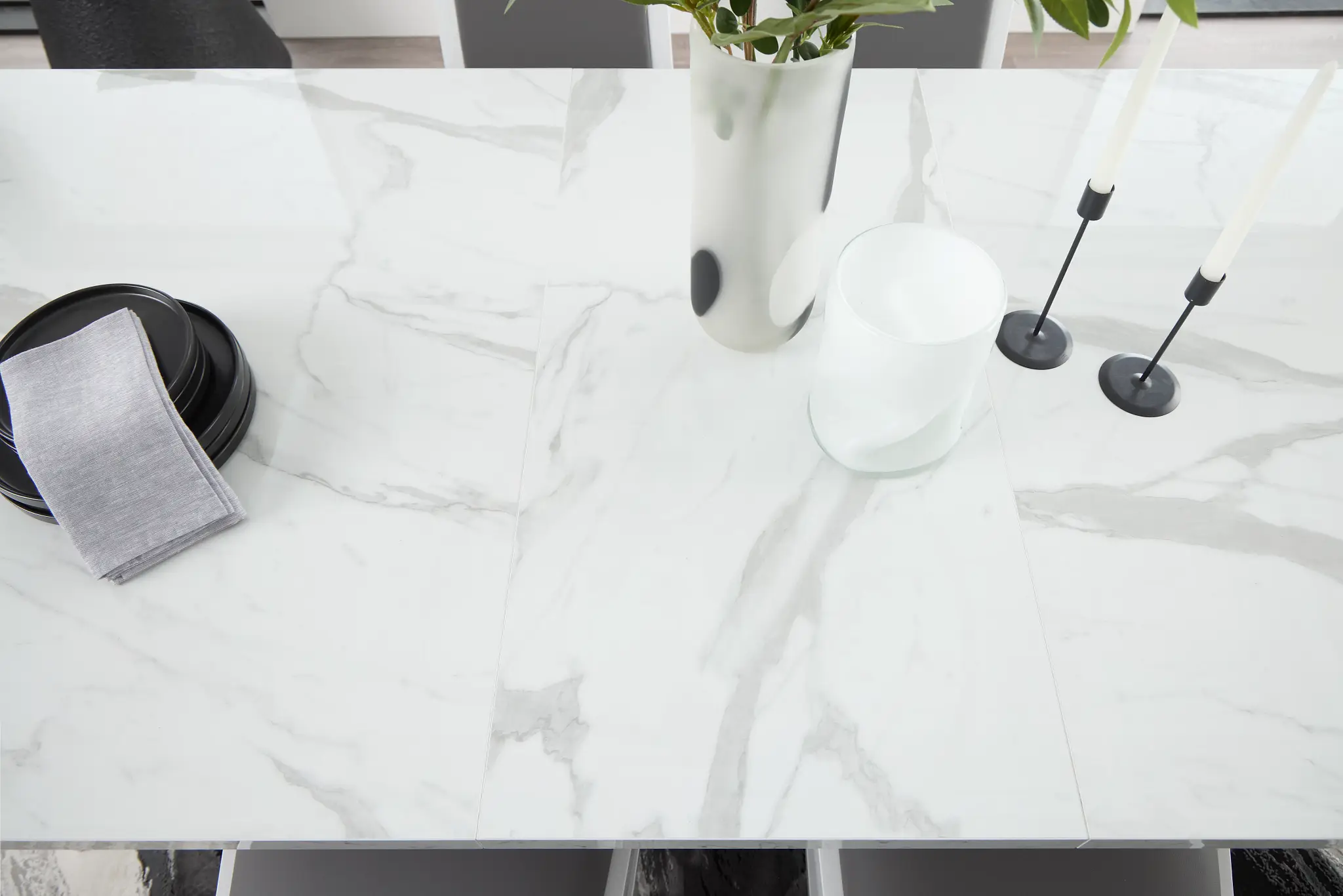 Modena White Rectangular Table Modena White Rectangular Table