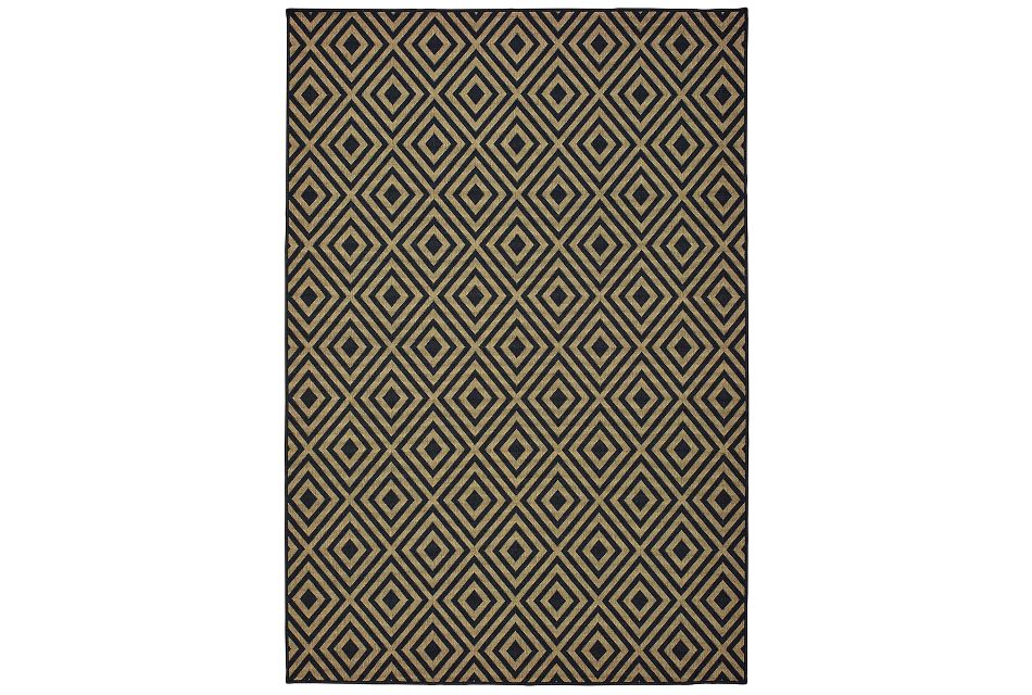 Marine Brown Indoor/outdoor 5x8 Area Rug