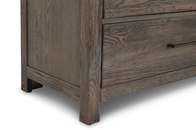 Salt Lake Gray 5-drawer Chest