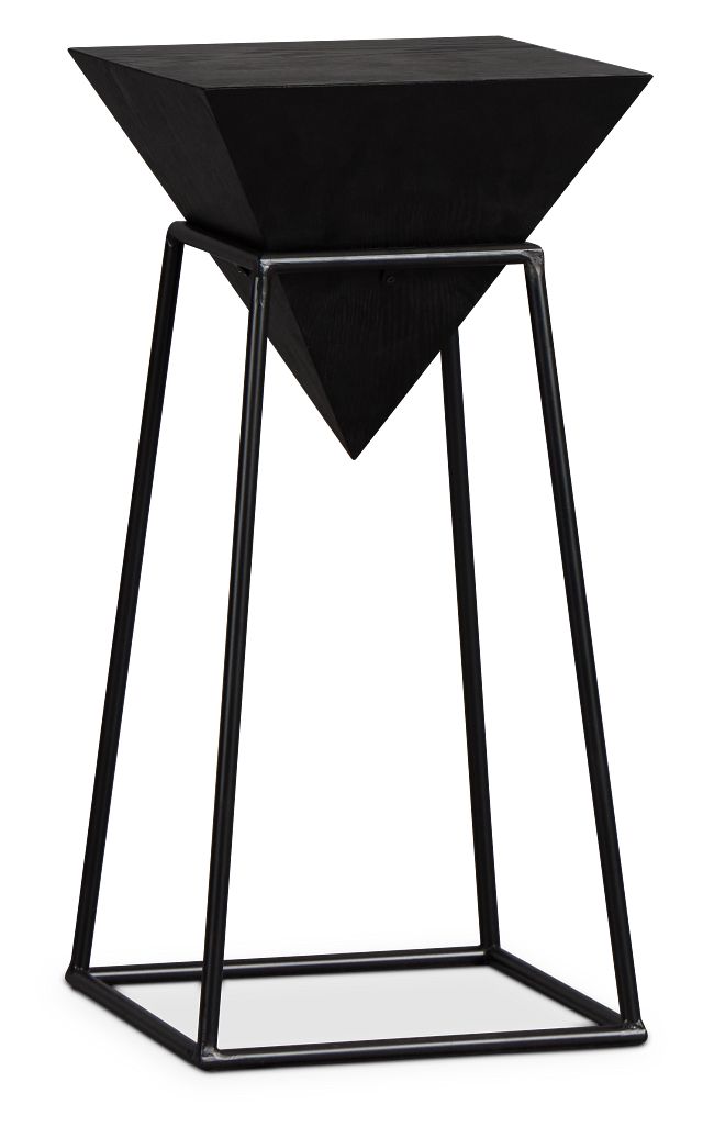 Roxy Black Accent Table