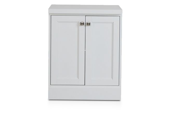 Newport White Door Cabinet