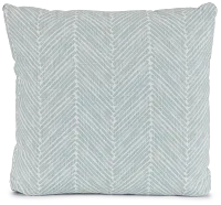 Griffen Blue 18" Accent Pillow