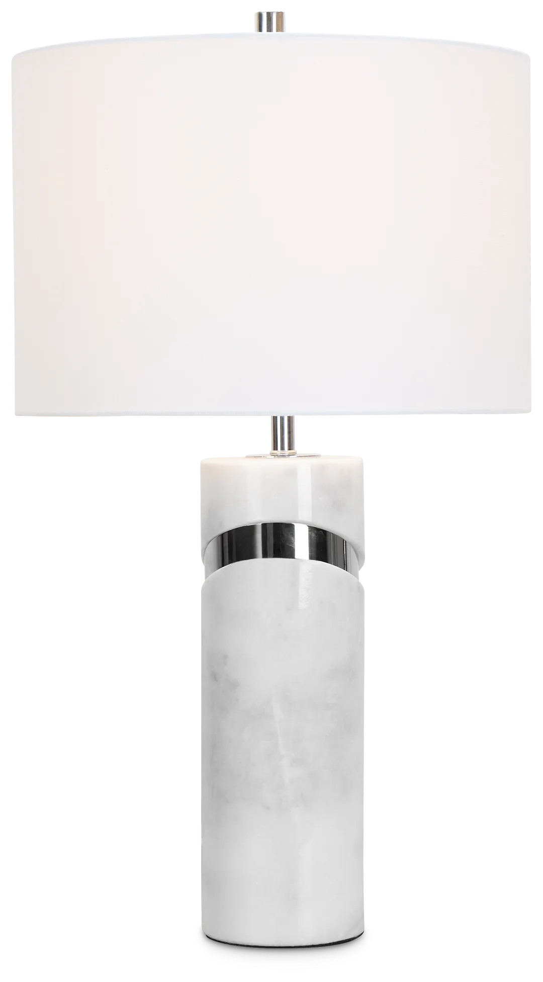 Nara White Marble Table Lamp