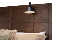 Heron Cove Mid Tone Storage Panel Bed With Lights