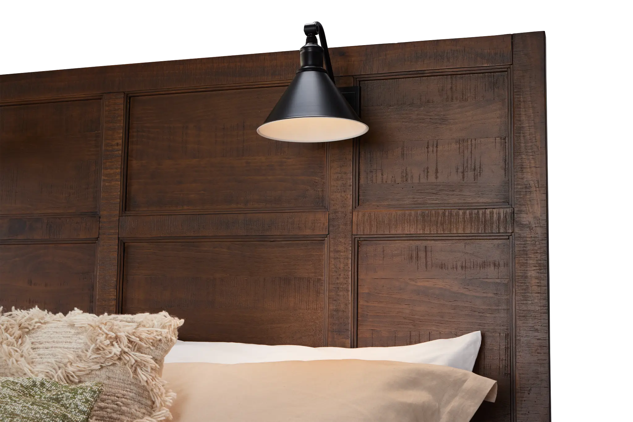 Heron Cove Mid Tone Storage Panel Bed With Lights Heron Cove Mid Tone Storage Panel Bed With Lights