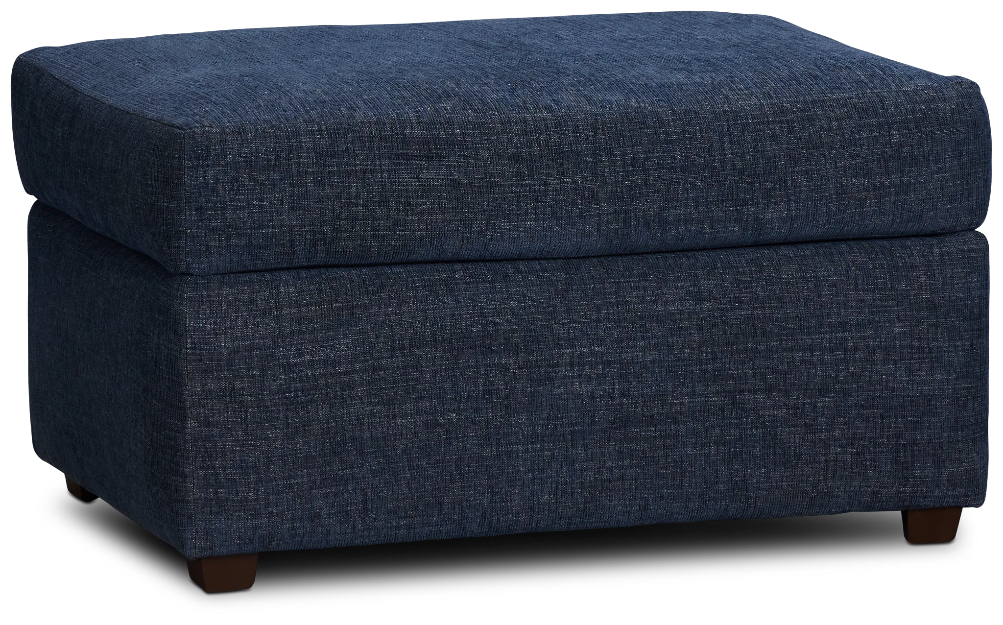 Davis Dark Blue Micro Ottoman