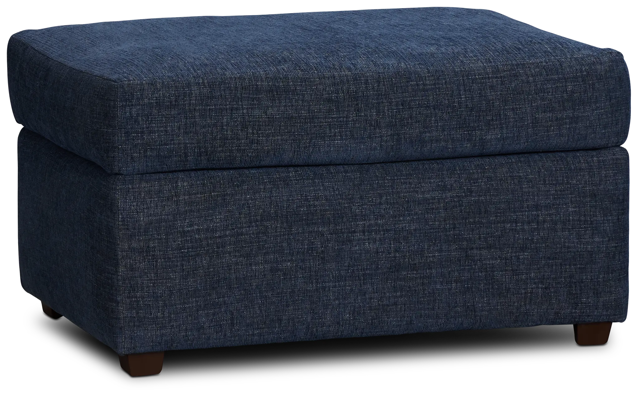 Davis Dark Blue Micro Ottoman Davis Dark Blue Micro Ottoman