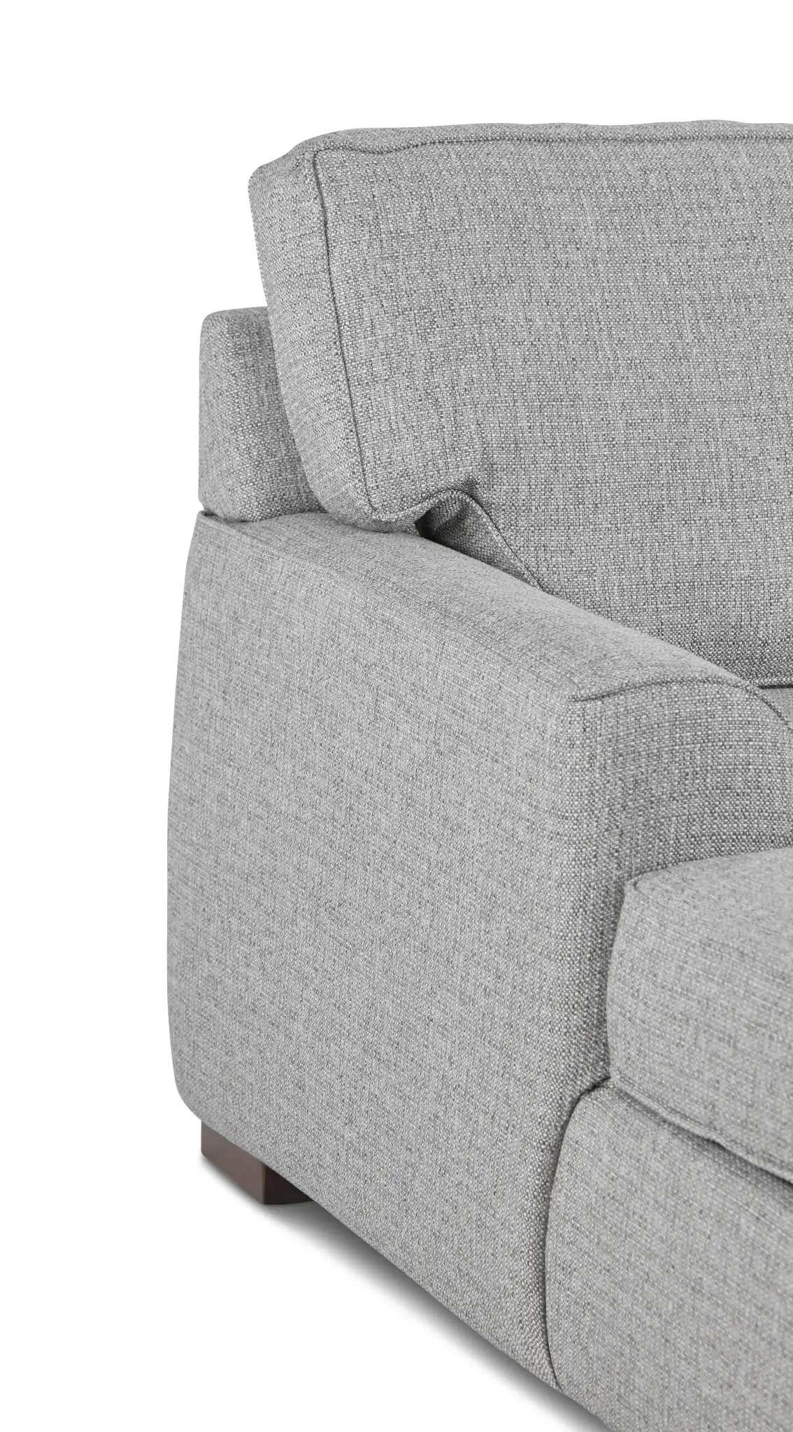Austin Gray Fabric Left Chaise Sectional Austin Gray Fabric Left Chaise Sectional