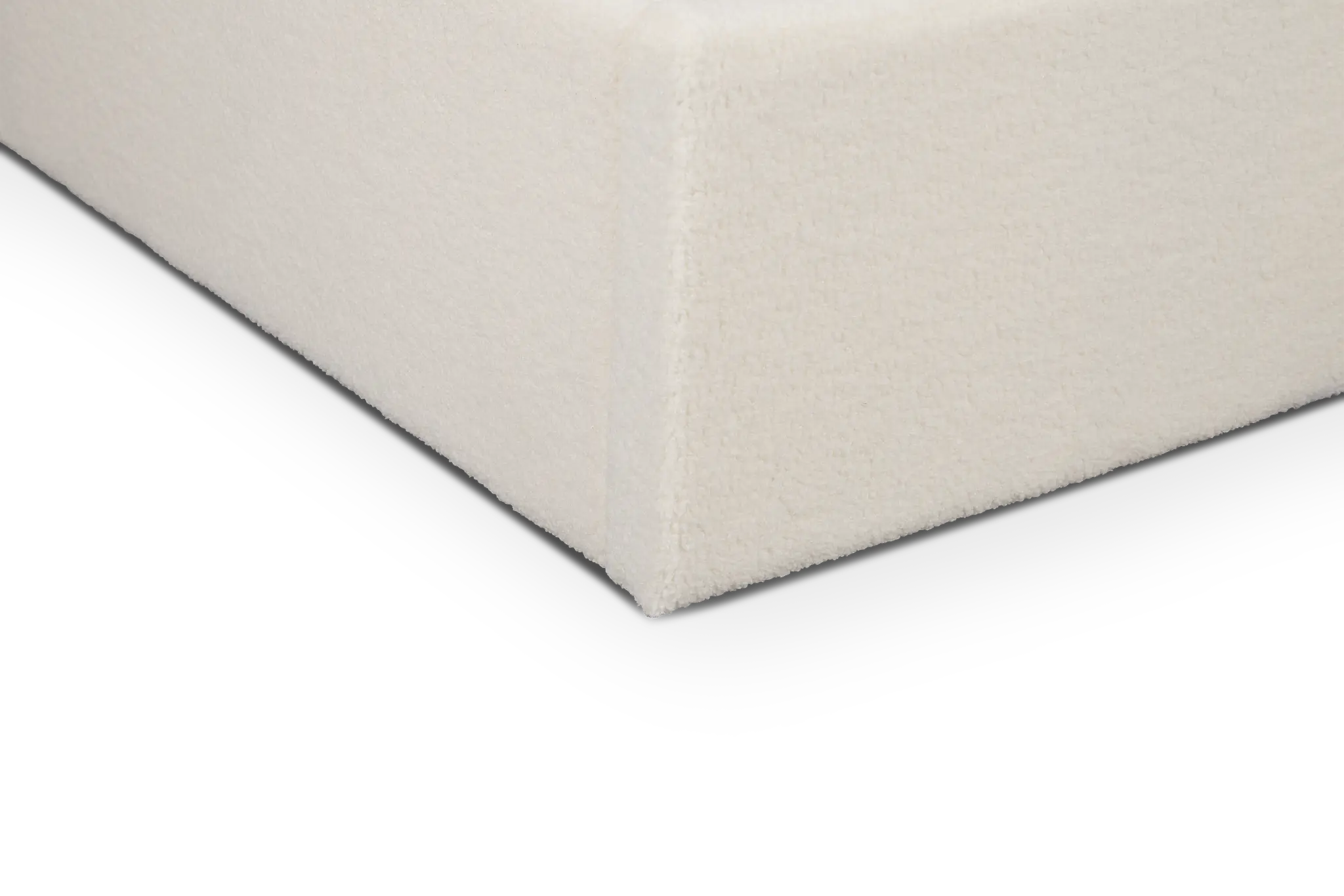 Lyndie Beige Upholstered Platform Bed Lyndie Beige Upholstered Platform Bed