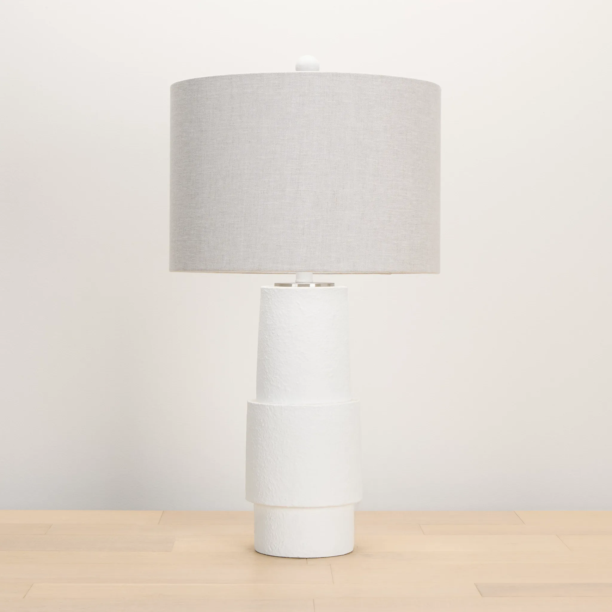 Valda White Table Lamp