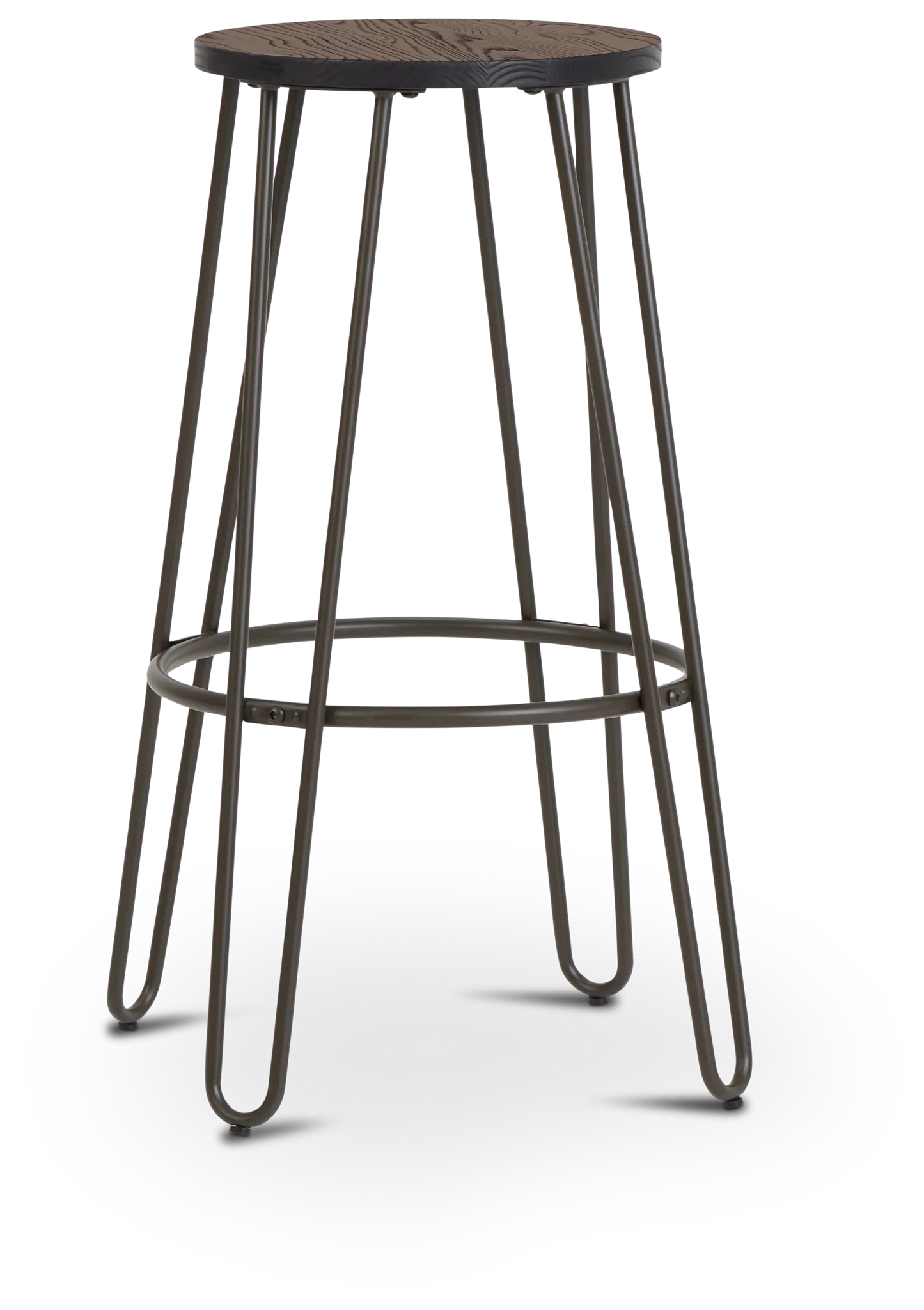 Nile Dark Tone Round 30" Barstool