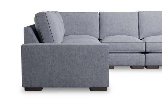 Edgewater Elevation Gray Medium Two-arm Sectional