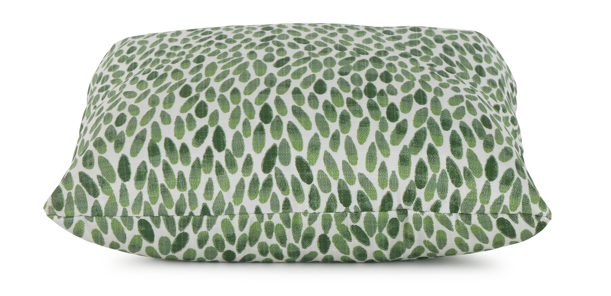 Lotus Green 18" Indoor/outdoor Square Accent Pillow