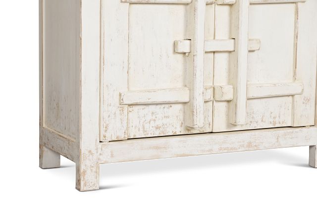 Theo White Two-door Cabinet