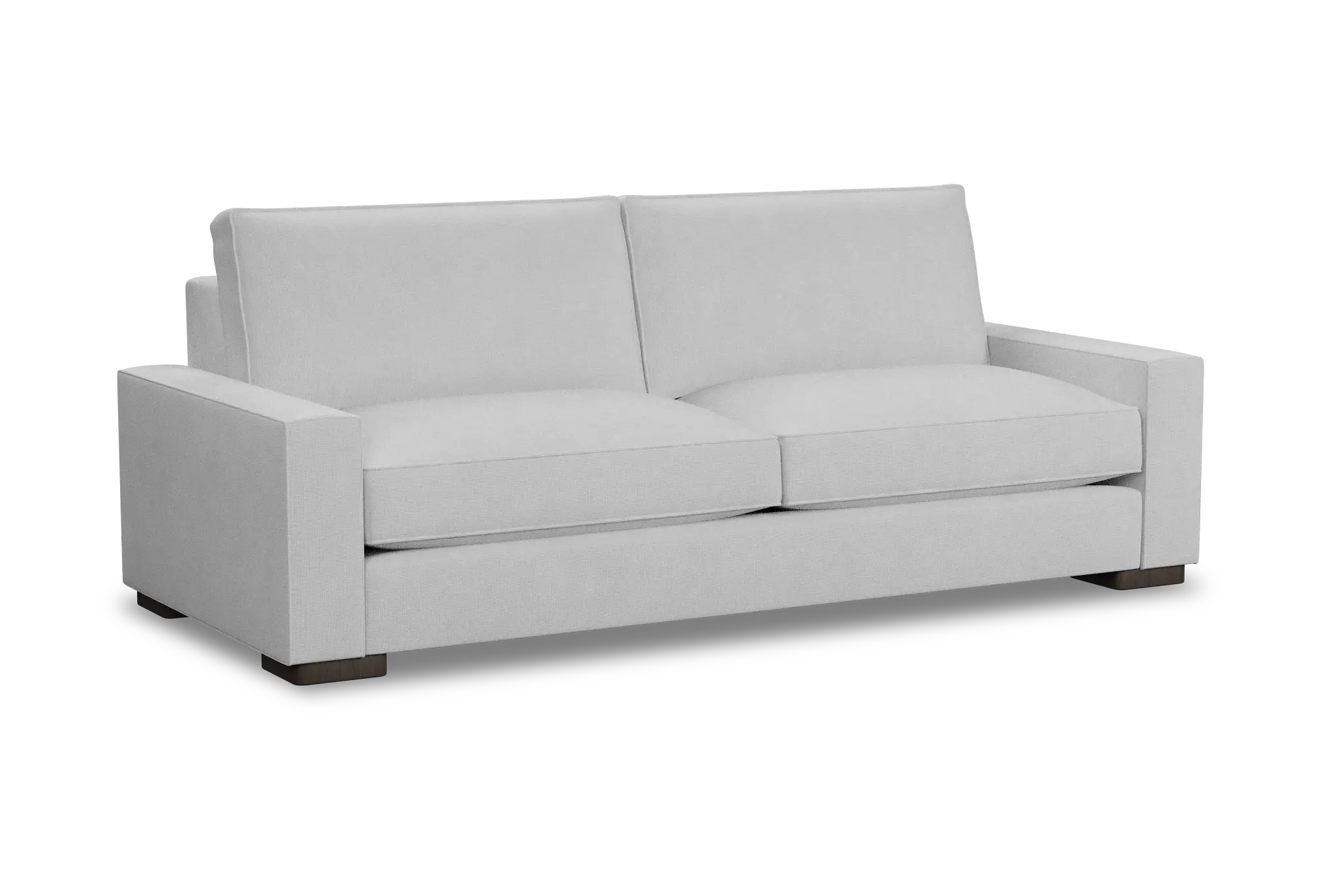 Edgewater Suave White 96" Sofa W/ 2 Cushions Edgewater Suave White 96" Sofa W/ 2 Cushions
