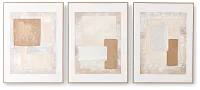 Marya Brown Set Of 3 Framed Wall Art