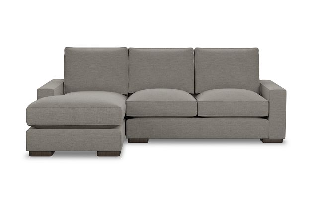 Edgewater Maguire Pewter Left Chaise Sectional