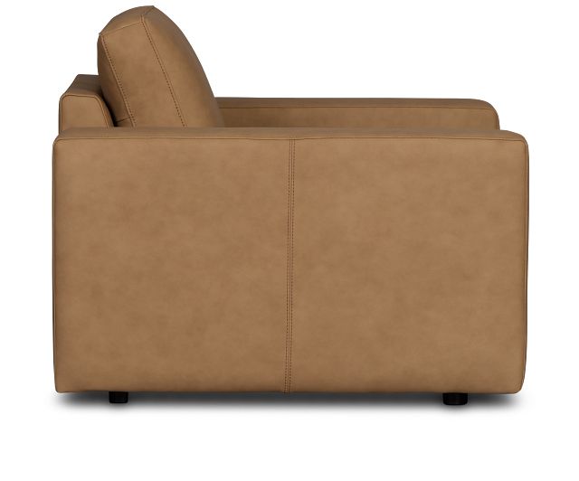 Kellan Light Brown Leather Chair