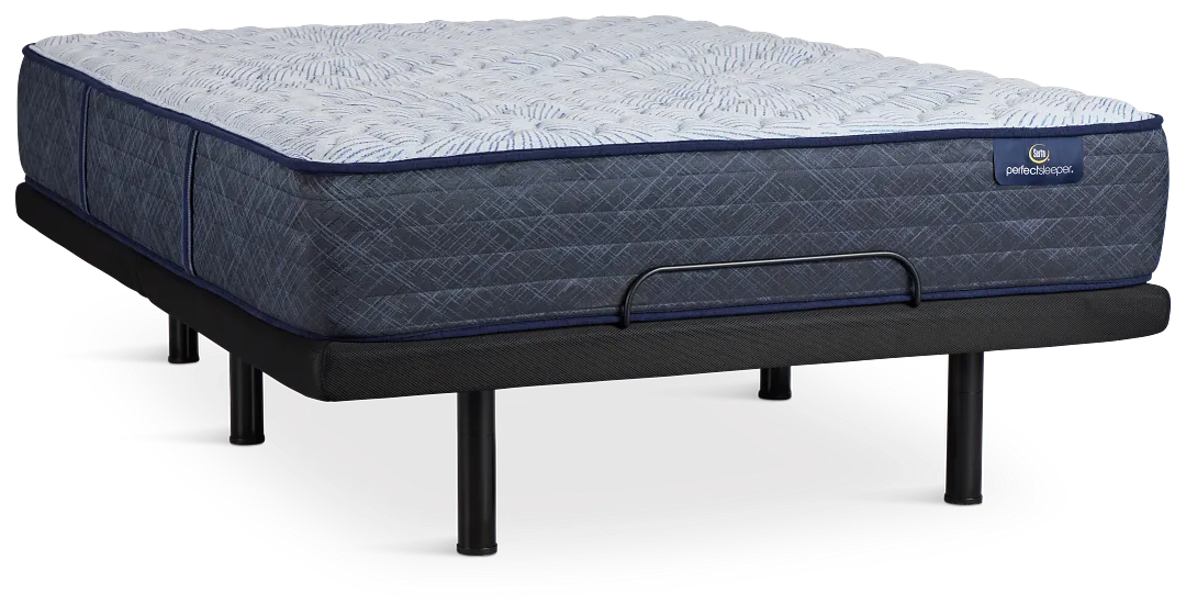 Serta Perfect Sleeper Blue Lagoon Nights Firm Deluxe Adjustable Mattress Set