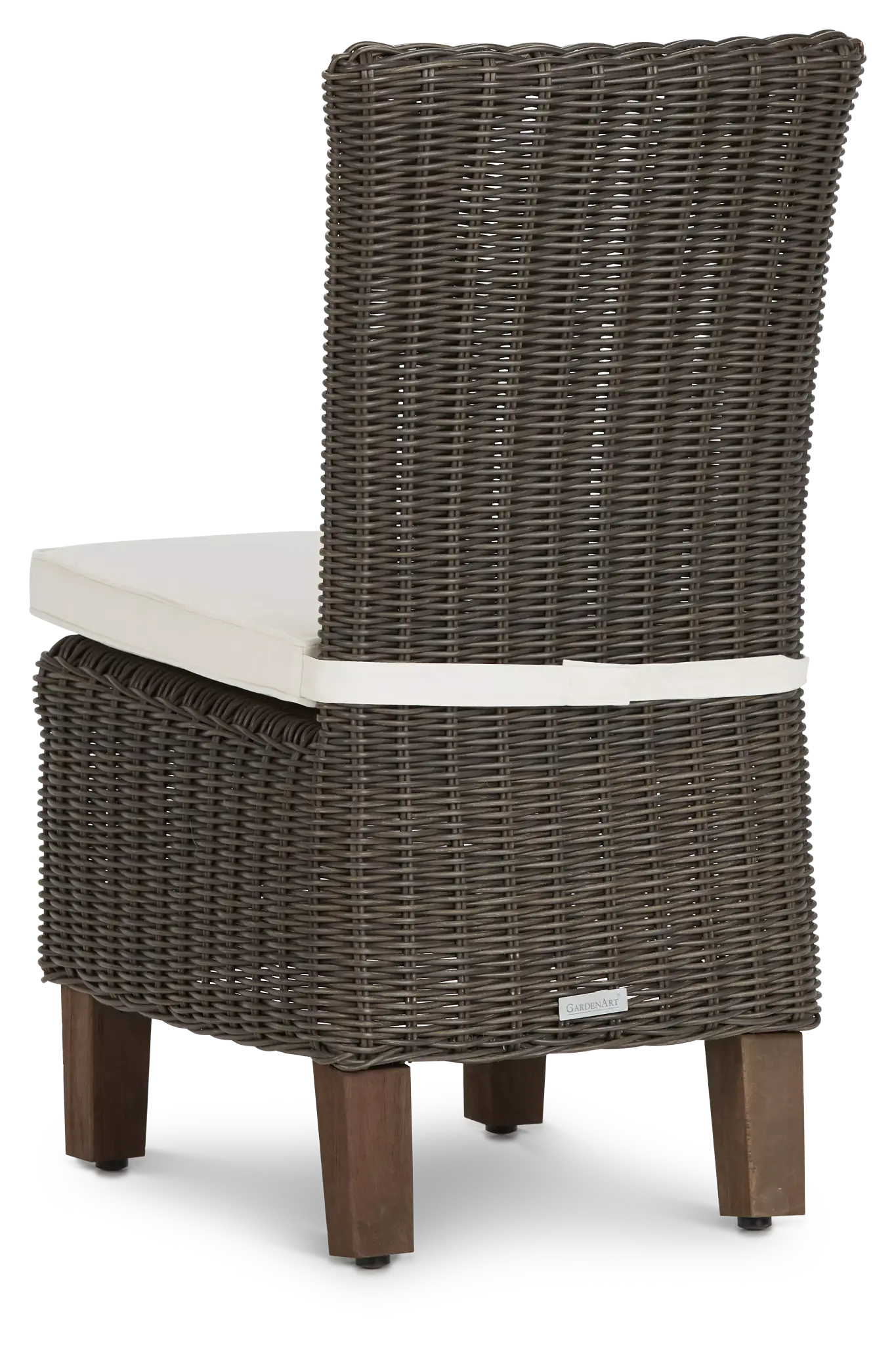Canyon Gray White Woven Side Chair Canyon Gray White Woven Side Chair