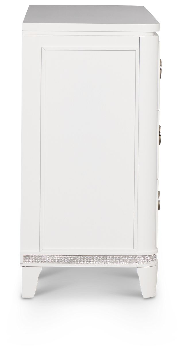 Milan White Youth Dresser