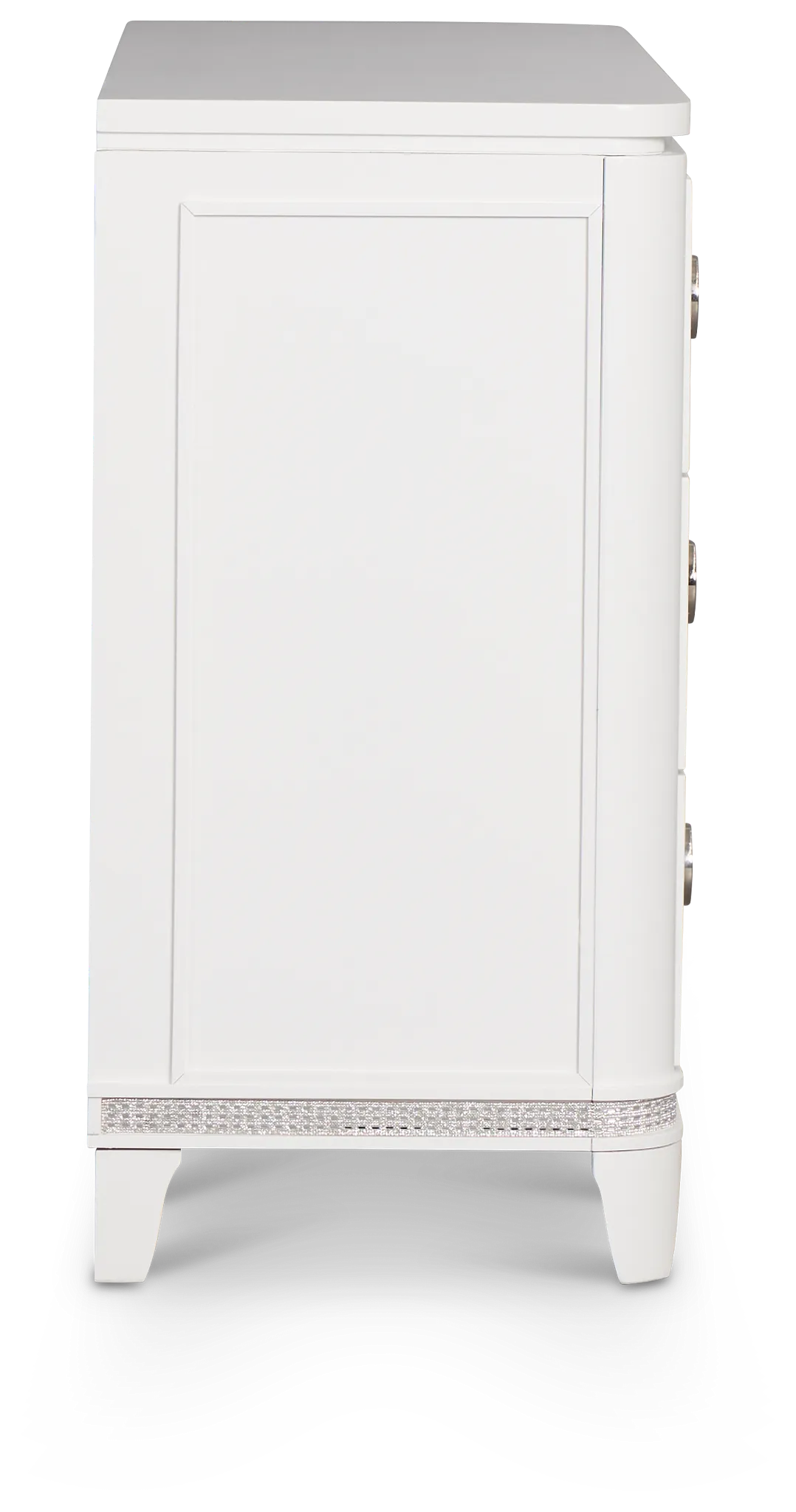 Milan White Youth Dresser
