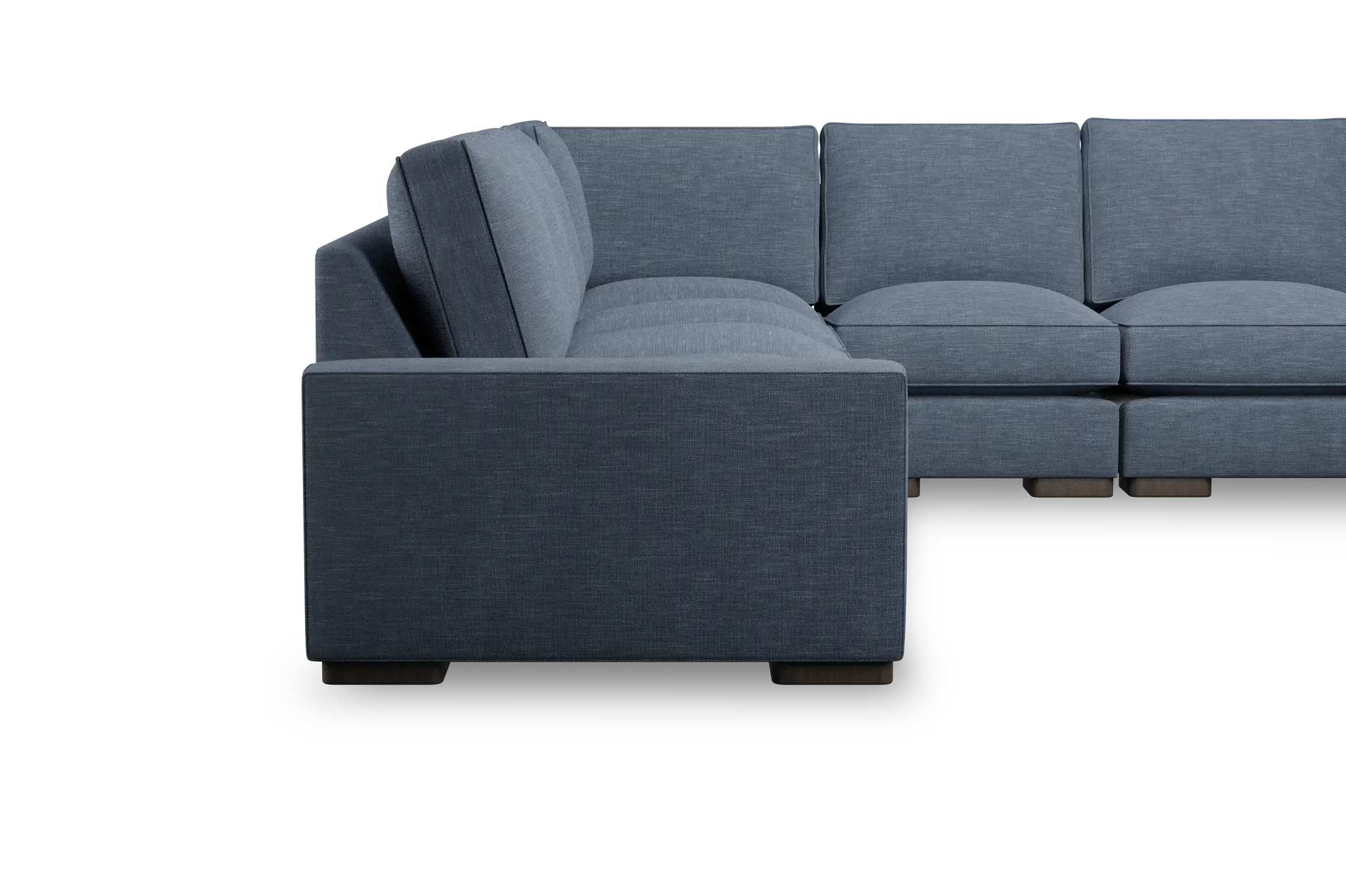 Edgewater Elevation Dark Blue Large Two-arm Sectional Edgewater Elevation Dark Blue Large Two-arm Sectional