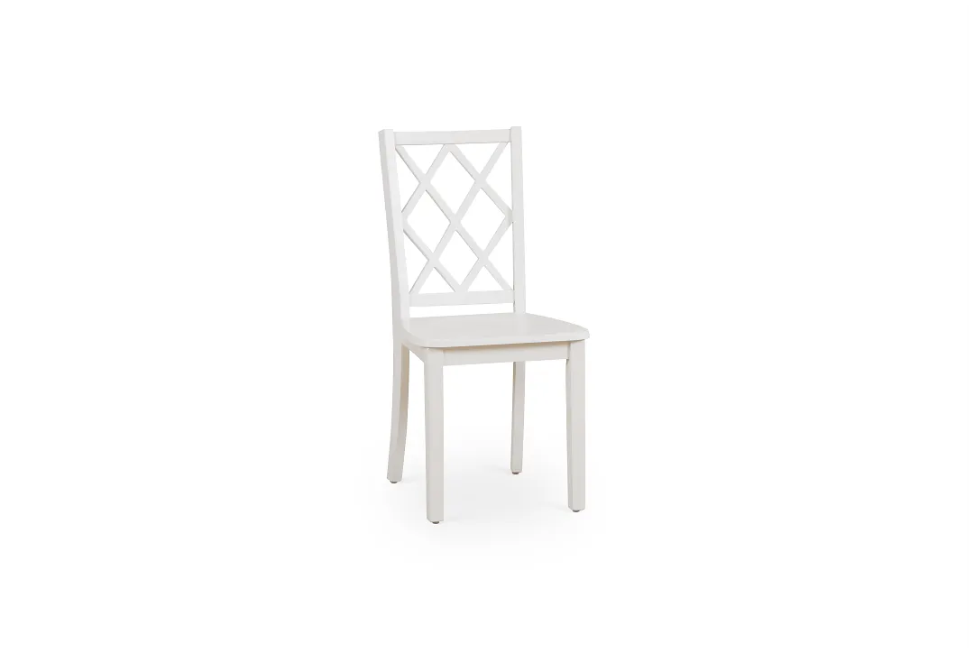 Edgartown White Side Chair