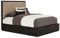 Madden Dark Tone Platform Storage Bed