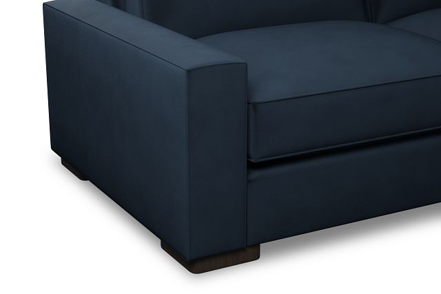 Edgewater Joya Dark Blue 84" Sofa W/ 2 Cushions