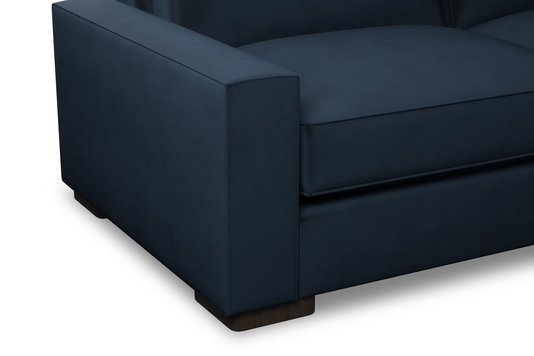 Edgewater Joya Dark Blue 84" Sofa W/ 2 Cushions