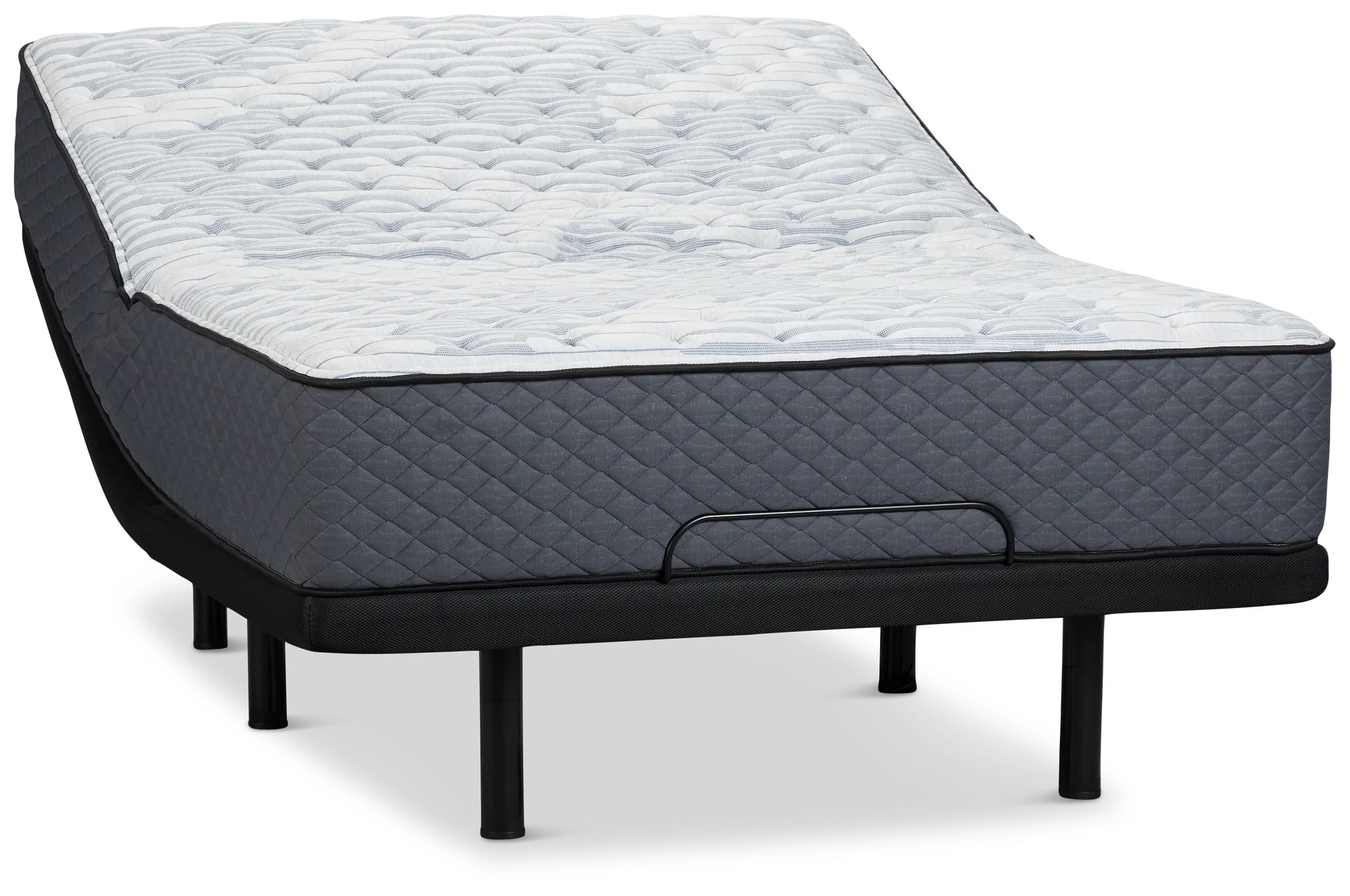 Kevin Charles By Sealy Signature Extra Firm Plus Adjustable Mattress Set