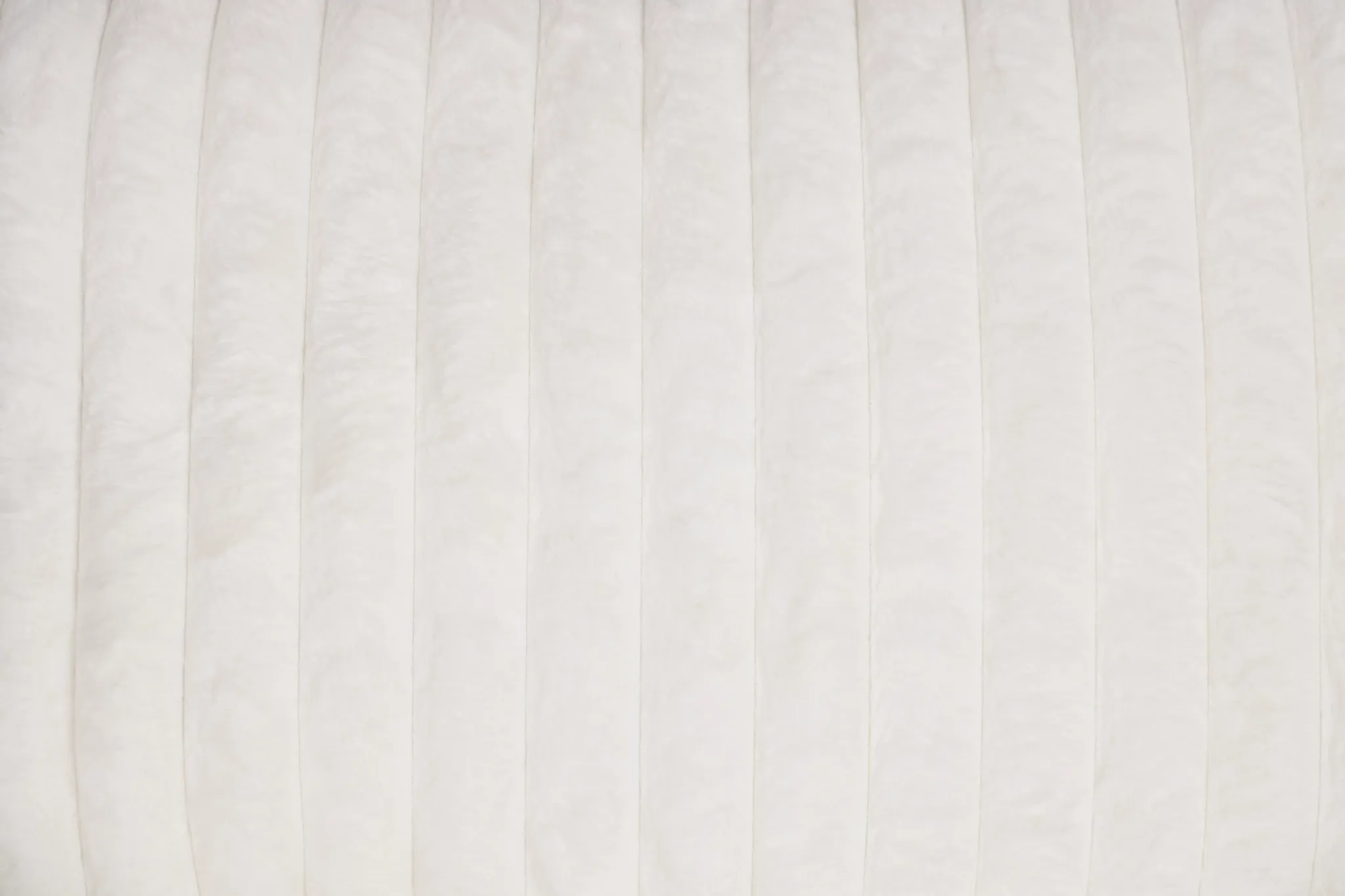 Teddy White Fabric Small Two-arm Sectional